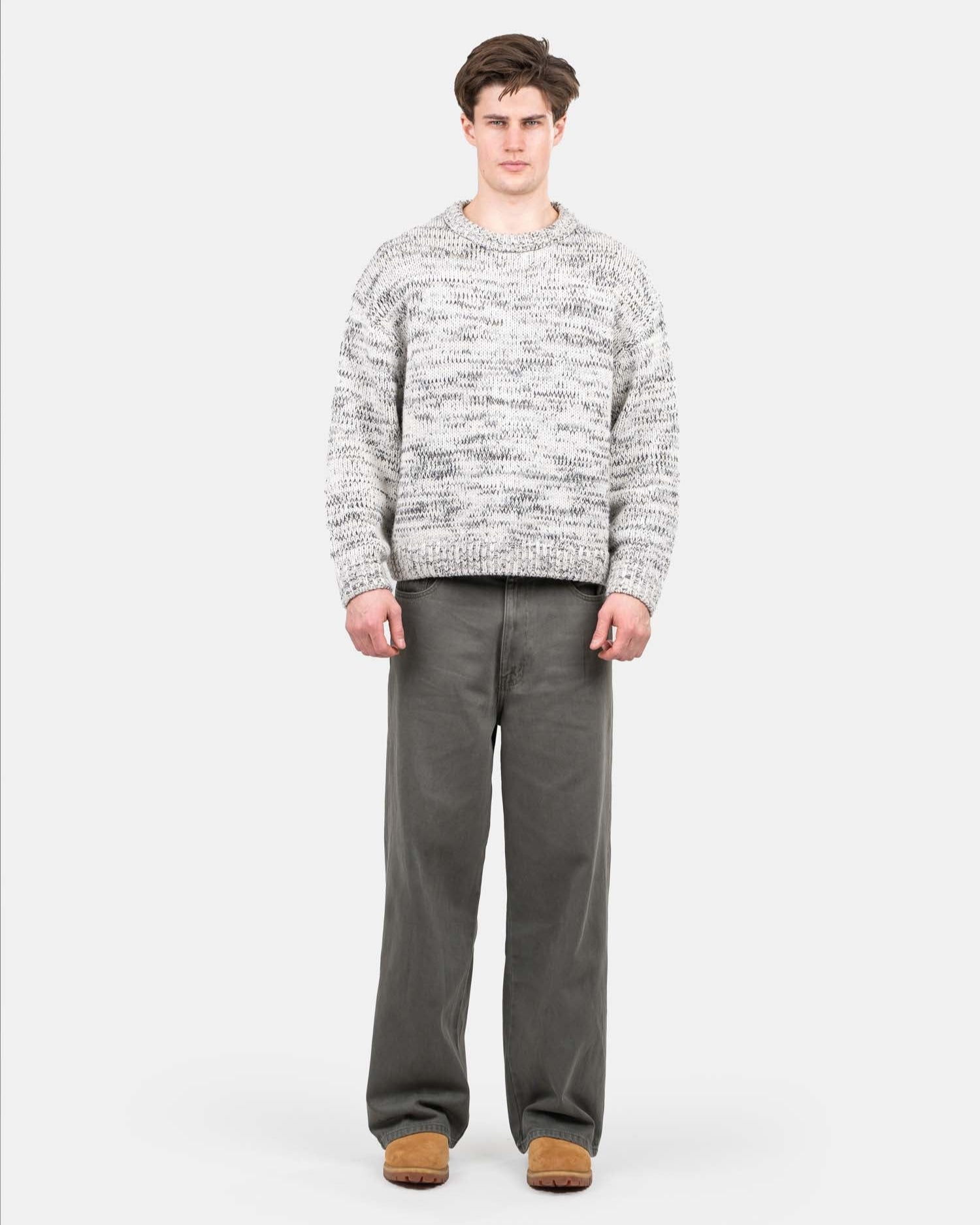 Loose Fit Denim Jeans Khaki | Skagen - clothing.dk